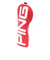 ピン（PING）ゴルフ ドライバー用 カラーコード ヘッドカバー HC-U2506 RD 38594 CｺｰﾄﾞHC DR