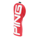 ピン（PING）ゴルフ ドライバー用 カラーコード ヘッドカバー HC-U2506 RD 38594 CｺｰﾄﾞHC DR