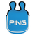 ピン（PING）ゴルフ カラーコード パターカバー マレット HC-U2509 BL 38597 CｺｰﾄﾞPCﾏﾚｯﾄ