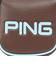 ピン（PING）ゴルフ カラーコード パターカバー マレット HC-U2509 BR 38597 CｺｰﾄﾞPCﾏﾚｯﾄ