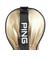 ピン（PING）ゴルフ フェアウェイウッド用 カラーコード ヘッドカバー HC-U2507 GD 38595 CｺｰﾄﾞHC FW GD 3859