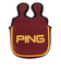 ピン（PING）ゴルフ カラーコード パターカバー マレット HC-U2509 MRN 38597 CｺｰﾄﾞPCﾏﾚｯﾄ