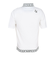 ゴルフウェア カラーロゴ 半袖ニットTシャツ LAK-25001white
