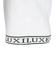 ゴルフウェア カラーロゴ 半袖ニットTシャツ LAK-25001white