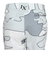 ゴルフウェア カモ柄ショーツ LAB-25008white