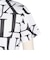 ゴルフウェア 総柄半袖モックネックTシャツ LAT-25004white