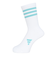 アディダス（adidas）ゴルフ クルー丈 スリーストライプ クッションソックス MGR52-JM0222