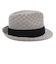 ゴルフ 帽子 チェッカーサーモ 中折れ 76-3300 グレー