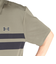アンダーアーマー（UNDER ARMOUR）ゴルフウェア UVケア プレイオフ 3 ストリップ 半袖ポロシャツ 1378676 390