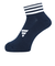 アディダス（adidas）ゴルフ アンクル丈 スリーストライプス クッションソックス MGR64-JM0226
