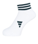 アディダス（adidas）アンクル丈 スリーストライプス クッションソックス MGR64-JM0225