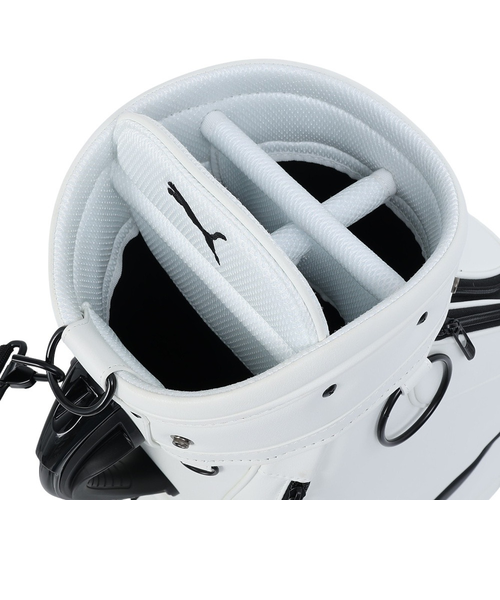 プーマ（PUMA）ゴルフ カート式 キャディバッグ ツアーライク メタル