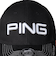 ピン（PING）ゴルフ 帽子 カラーコードカジュアルキャップ HW-N2504 BK 38524
