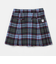 ROSASEN（ROSASEN）ゴルフウェア インナーパンツ付き プリーツチェックスカート 048-74842-25AW-092