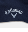 キャロウェイ（CALLAWAY）ゴルフ 抗菌防臭 カレッジ調ロゴクルーソックス C25293107-1120