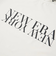 ニューエラ（NEW ERA）ゴルフウェア 長袖 ミッドネック ベアTシャツ NEW ERA NEW YORK ホワイト 14669861