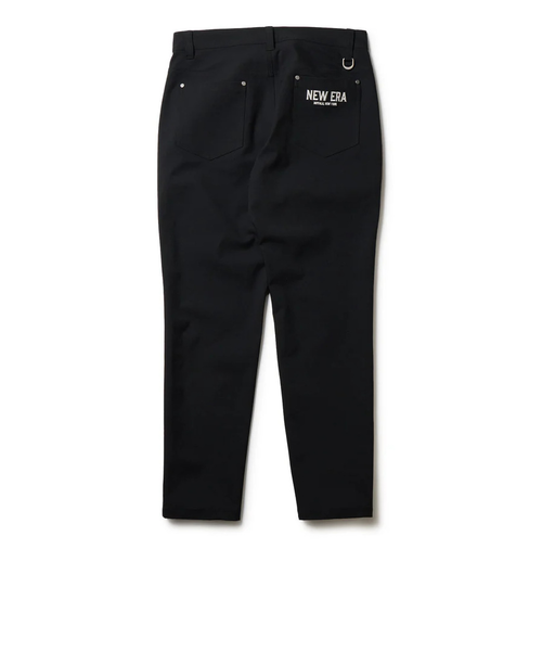 ニューエラゴルフ パンツ ナイロン ブラック ビッグロゴ ストレッチ ニューエラゴルフ パンツ ナイロン ブラック ビッグロゴ
