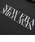 ニューエラ（NEW ERA）ゴルフウェア 長袖 ミッドネック ベアTシャツ NEW ERA NEW YORK ブラック 14669862
