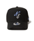 ニューエラ（NEW ERA）ゴルフ 帽子 9FORTY A-Frame クラシックロゴ レーザーパフォーテッド ブラック 14669133