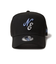 ニューエラ（NEW ERA）ゴルフ 帽子 9FORTY A-Frame クラシックロゴ レーザーパフォーテッド ブラック 14669133