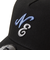 ニューエラ（NEW ERA）ゴルフ 帽子 9FORTY A-Frame クラシックロゴ レーザーパフォーテッド ブラック 14669133