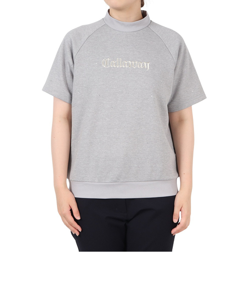 キャロウェイ（CALLAWAY）ゴルフウェア モックネック 半袖クルーネック