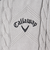 キャロウェイ（CALLAWAY）ゴルフウェア Vネックケーブルニットベスト C25219100-1020