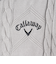 キャロウェイ（CALLAWAY）ゴルフウェア Vネックケーブルニットベスト C25219100-1020
