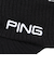 ピン（PING）ゴルフ 中綿 光電子 ブリムニットキャップ HW-U2514 BK 38505