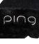 ピン（PING）ゴルフ 中綿 光電子 ブリムニットキャップ HW-L2519 BK 38539