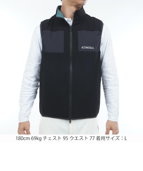アドミラル ゴルフ（Admiral GOLF）ゴルフウェア リバーシブル