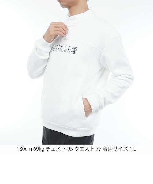 アドミラル ゴルフ（Admiral GOLF）ゴルフウェア 裏起毛 カルイシ