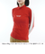 ゴルフウェア 長袖ライン モックネックシャツ THLA583-RED