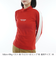 ゴルフウェア 長袖ライン モックネックシャツ THLA583-RED