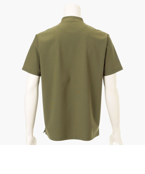 ⓂBRIEFING GOLFブリーフィングゴルフEARTHモックネック半袖シャツ ブリーフィング（BRIEFING）モックネック ゴルフ 半袖Tシャツ