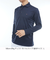 トミーヒルフィガー（TOMMY HILFIGER）ゴルフウェア ロゴジャガード 長袖台衿付きシャツ THMA568-NVY