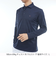 トミーヒルフィガー（TOMMY HILFIGER）ゴルフウェア ロゴジャガード 長袖台衿付きシャツ THMA568-NVY