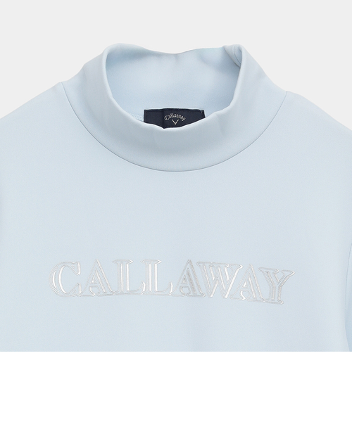 CALLAWAYゴルフウェア 裏起毛ダブルニットモックネックシャツ Callaway キャロウェイ 裏起毛ダブルニット モックネック 長袖