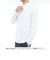 トミーヒルフィガー（TOMMY HILFIGER）ゴルフウェア ロゴジャガード 長袖台衿付きシャツ THMA568-WHT