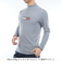 トミーヒルフィガー（TOMMY HILFIGER）ゴルフウェア トミーフラッグ 長袖ハイネックシャツ THMA579-LGR