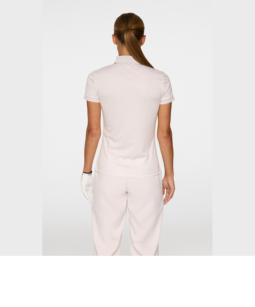 J.LINDEBERG(J.LINDEBERG)ゴルフウェア ツアーテックプリント半袖ポロ 072-24841-25AW-09… J.LINDEBERG（J.LINDEBERG）ゴルフウェア ツアーテックプリント半袖