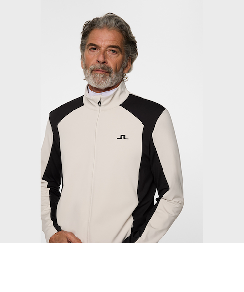J.LINDEBERG（J.LINDEBERG）ゴルフウェア Banks Zip ミッド