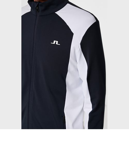 J.LINDEBERG（J.LINDEBERG）ゴルフウェア Banks Zip ミッドレイヤー