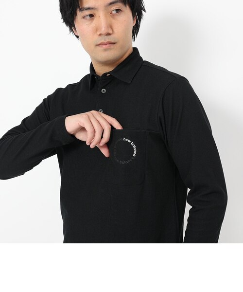 ニューバランス（new balance）ゴルフウェア 吸汗速乾 UV 長袖 COLLAR