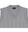 セントアンドリュース（ST.ANDREWS）ゴルフウェア 14G天竺×ケーブル Vネックニットベスト 042-5273851-020