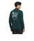 アディダス（adidas）ゴルフウェア グラフィック モックネック長袖ポロシャツ JVV08-JM0237 DGRN