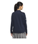 アディダス（adidas）ゴルフウェア ジャカード モックネック長袖ポロシャツ JWJ97-JM2995 NVY