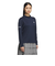 アディダス（adidas）ゴルフウェア ジャカード モックネック長袖ポロシャツ JWJ97-JM2995 NVY