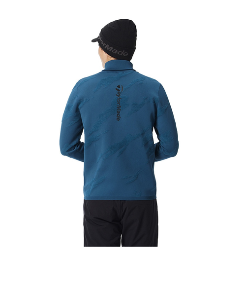 テーラーメイド(TAYLORMADE)ゴルフウェア 保温 グラフィック 長袖 タートルネックセーター M20296-TL507… テーラーメイド（TAYLORMADE）ゴルフウェア 保温 グラフィック 長袖