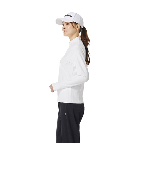 TaylorMade Golf テーラーメイド ハイネックハーフジップ長袖シャツ TaylorMade Golf テーラーメイド ハイネックハーフジップ長袖シャツ